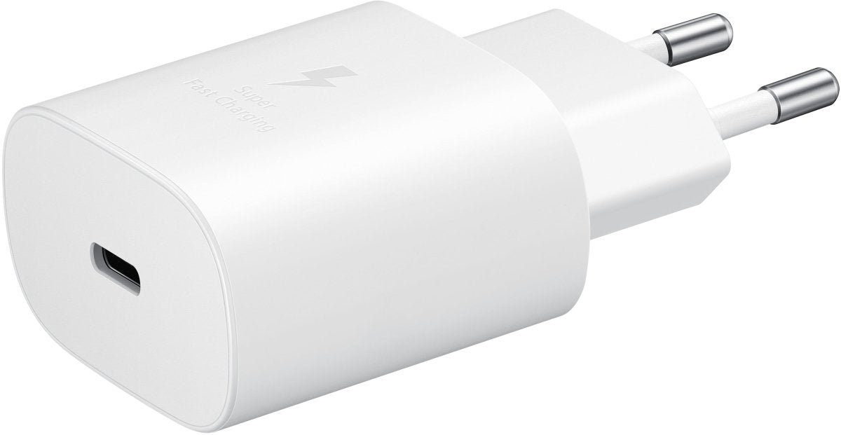 Samsung Ep-Ta800Xwegww Samsung Super Fast Pd Wall Charger Usb-C Incl. Usb-C Cable 25W White Bulk - 123TelecomShop