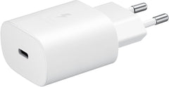 Samsung Ep-Ta800Xwegww Samsung Super Fast Pd Wall Charger Usb-C Incl. Usb-C Cable 25W White Bulk - 123TelecomShop