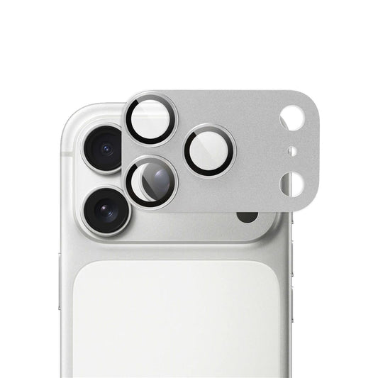 ScreenArmor iPhone 17 Pro Camera Lens Protector Tempered Glass Zilver - 123TelecomShop