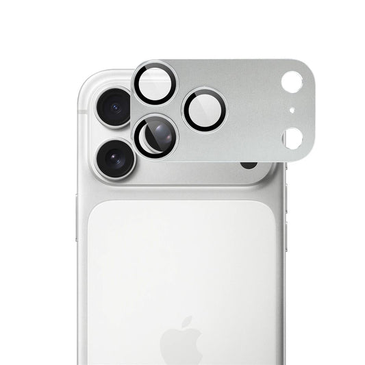 ScreenArmor iPhone 18 Pro Camera Lens Protector Tempered Glass Zilver - 123TelecomShop