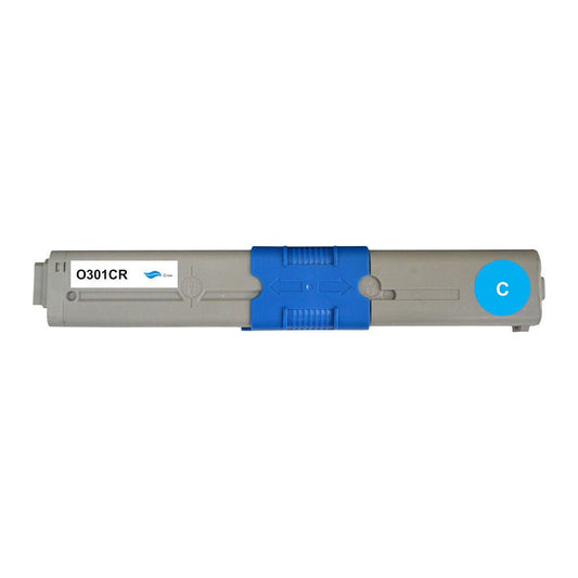 SecondLife - OKI toner O301C / 44973535 Cyan - 123TelecomShop