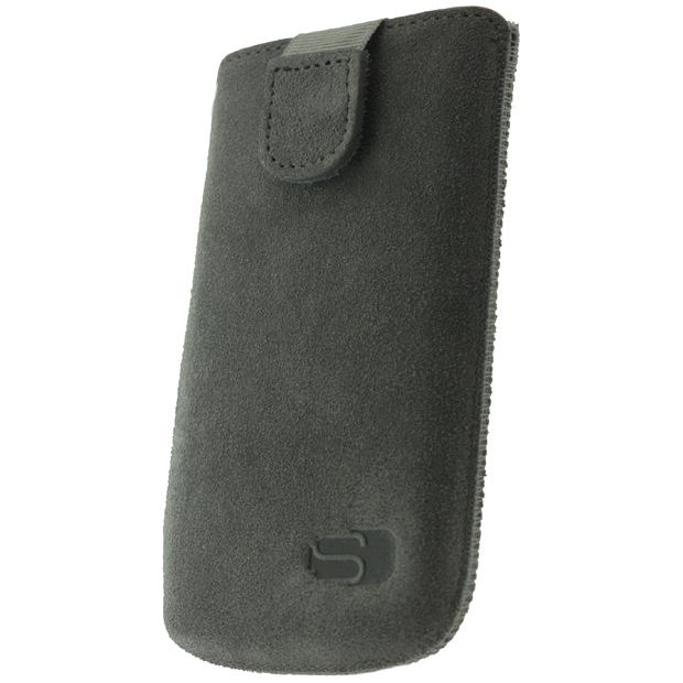 Senza Suede Slide Case Warm Grey Size S - 123TelecomShop