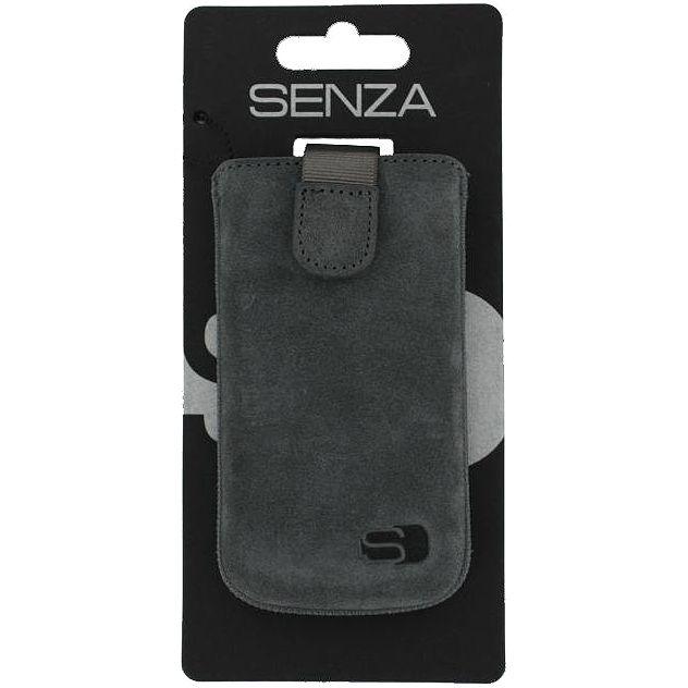 Senza Suede Slide Case Warm Grey Size S - 123TelecomShop