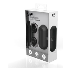 Silicon Power Bp82 Silicon Power Tws Bluetooth Stereo Earbuds Black - 123TelecomShop