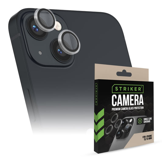 Striker Single Lens Glass Camera Protector - Transparent - Apple Iphone 13/13 Mini - 123TelecomShop