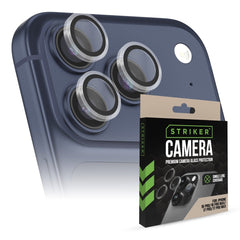 Striker Single Lens Glass Camera Protector - Transparent - Apple Iphone 16 Pro/16 Pro Max/17 Pro/17 Pro Max - 123TelecomShop