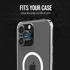 Striker Single Lens Glass Camera Protector - Transparent - Apple Iphone 16 Pro/16 Pro Max/17 Pro/17 Pro Max - 123TelecomShop