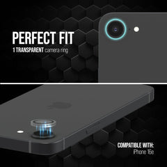 Striker Single Lens Glass Camera Protector - Transparent - Apple Iphone 16E/17E - 123TelecomShop