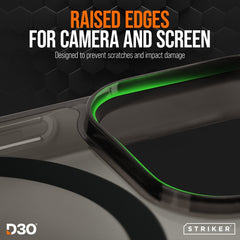 Striker X - Core - D3O Xtreme Impact Mag Case - Black - Samsung S25 Ultra 5G - 123TelecomShop