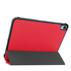 Just in Case Apple iPad 10.9 (2022) Hoes Tri-Fold Book Case Rood