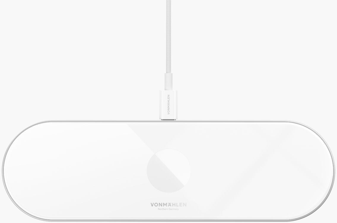 Vonmählen Aura Home 3In1 Wireless Charging Station White - 123TelecomShop