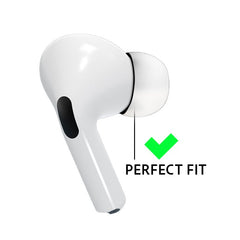 Xccess Silicon Replacement Ear Tips For Airpod Pro 1/2 Size S/M/L (3 Pair) White - 123TelecomShop