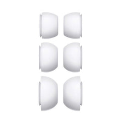 Xccess Silicon Replacement Ear Tips For Airpod Pro 1/2 Size S/M/L (3 Pair) White - 123TelecomShop