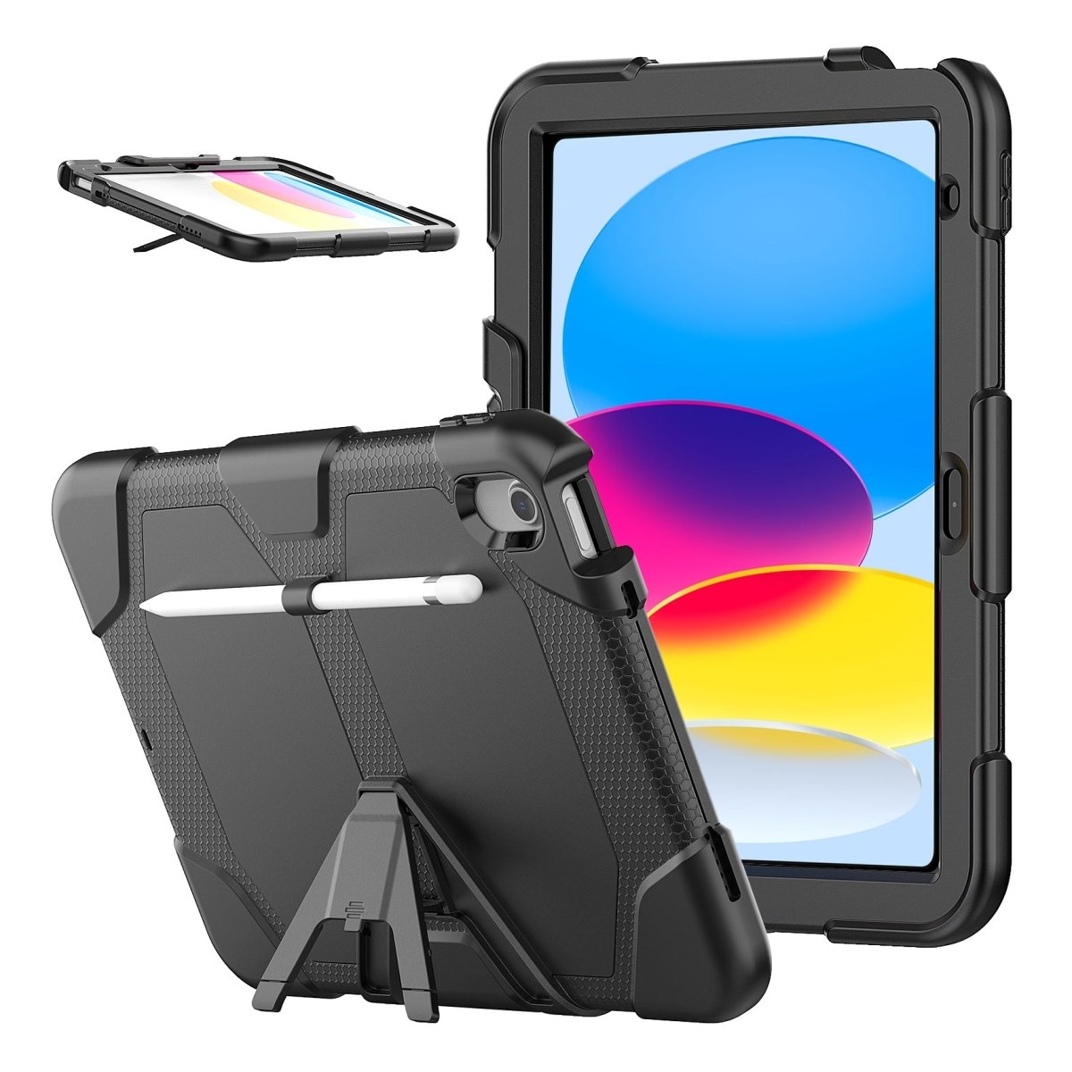 Xccess Survivor Essential Case Apple Ipad 10.9 (2022)/Ipad 11 (2025) Black - 123TelecomShop
