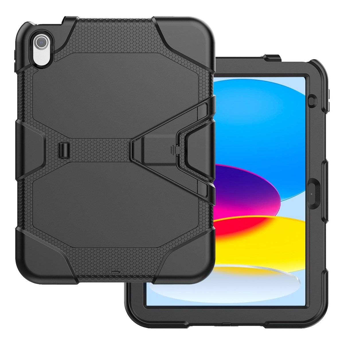 Xccess Survivor Essential Case Apple Ipad 10.9 (2022)/Ipad 11 (2025) Black - 123TelecomShop