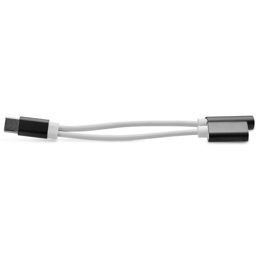 Xccess Usb - C Splitter With 3.5Mm Jack White/Black - 123TelecomShop