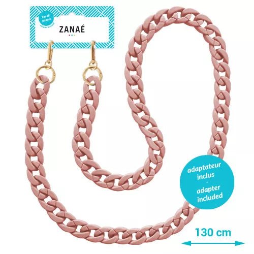 Zanaé Mate Telefoon Draagkoord Ketting - Blush - 123TelecomShop