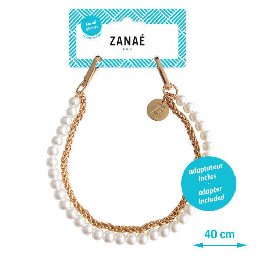 Zanaé Mate Telefoon Draagkoord polsband Ketting - Stellar Stream - 123TelecomShop